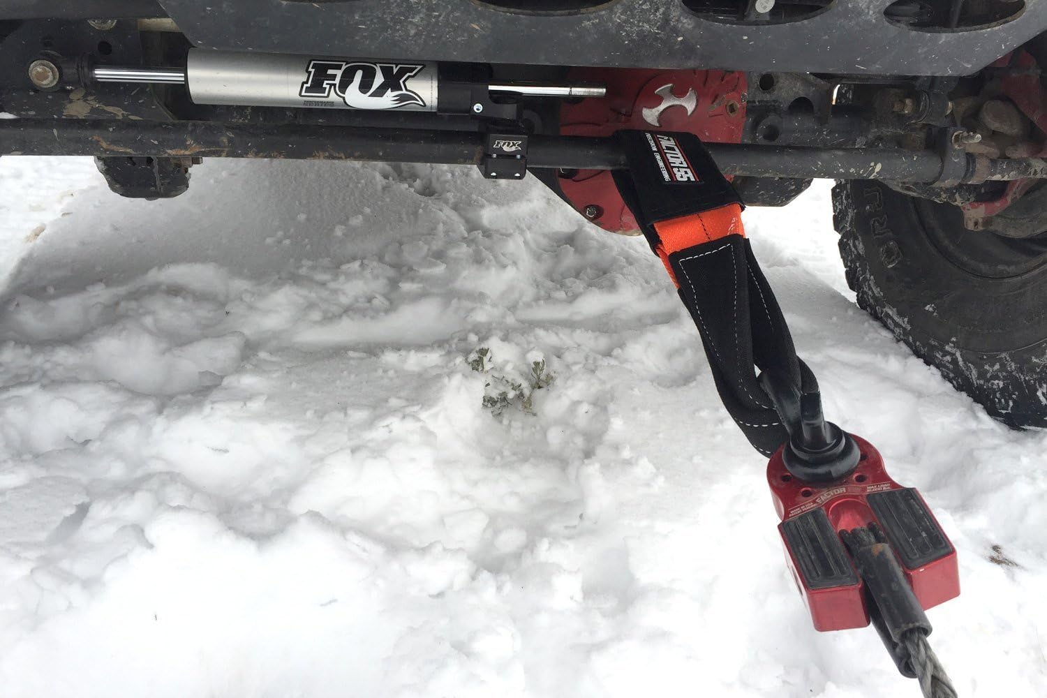 Factor 55 Shorty Strap II with Low Stretch Polyester, 2" Width x 3' Length