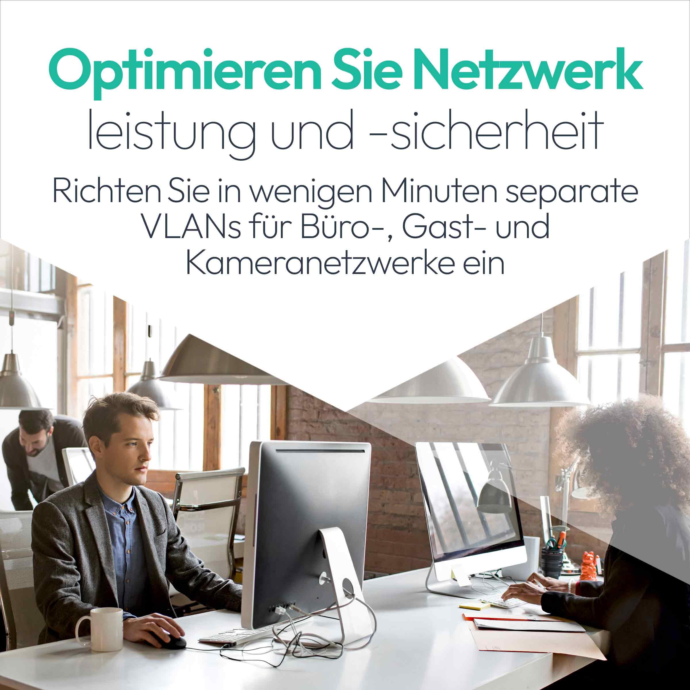 NETGEAR 10G/Multi-Gigabit-Dual-WAN-Pro-Router mit Insight Cloud-Management (PR60X) – 10G SPF+ – Ausfallschutz – 32 VLANs – IPSec-VPN-Konfiguration – Rack-Befestigung