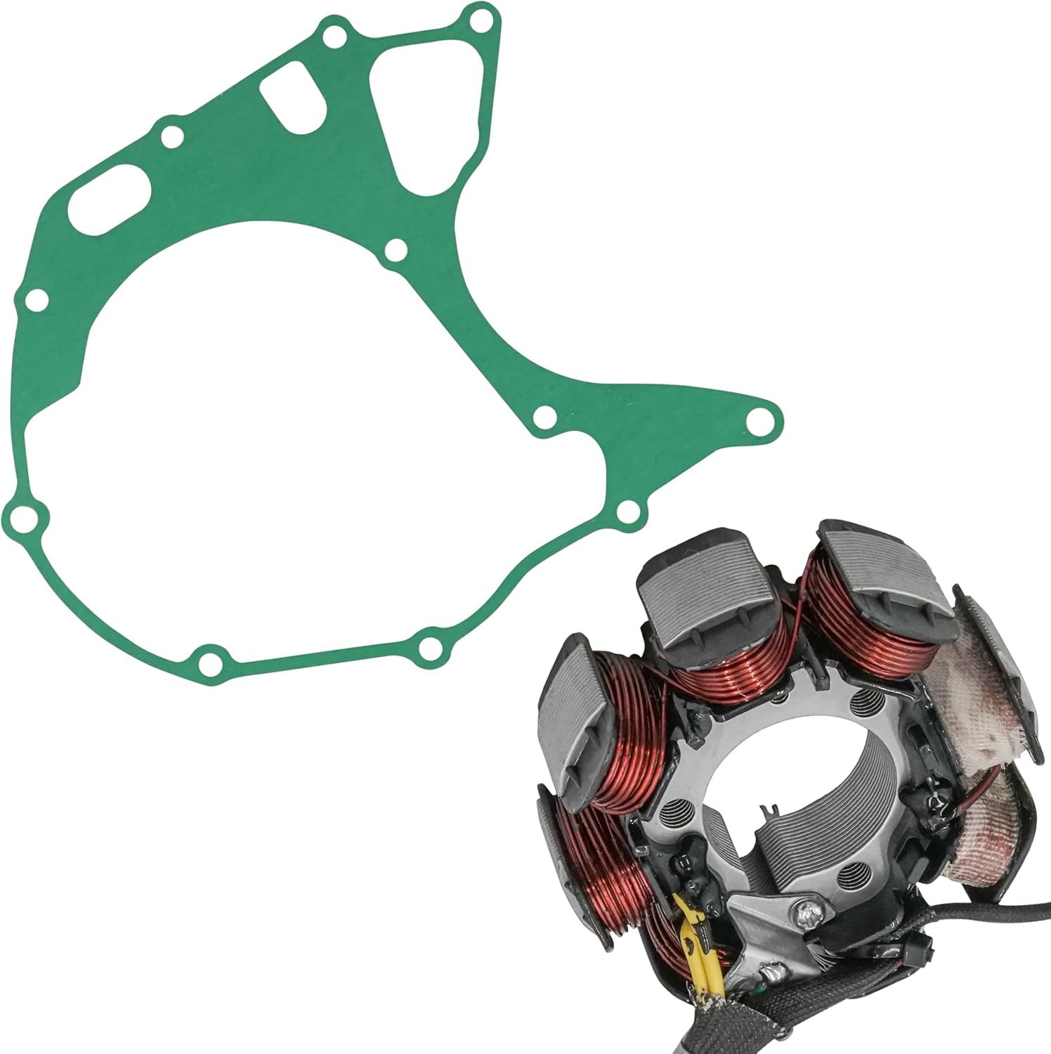 Caltric Stator and Gasket Compatible With Honda Trx200Sx Trx 200Sx Fourtrax 200 2X4 1986 1987 1988