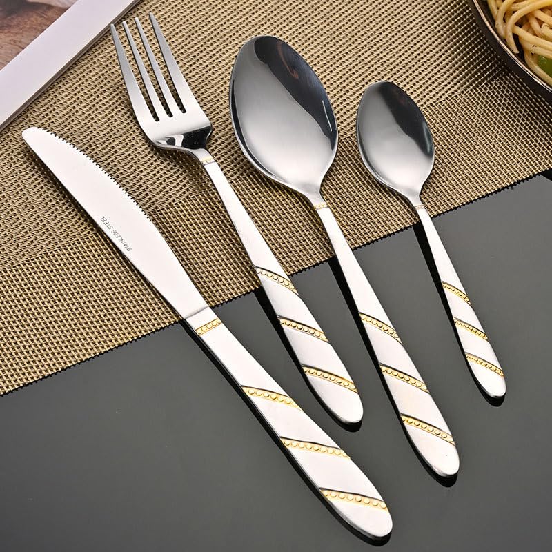Set Cubiertos Cocina 24 Piezas Acero Inox miniatura 6
