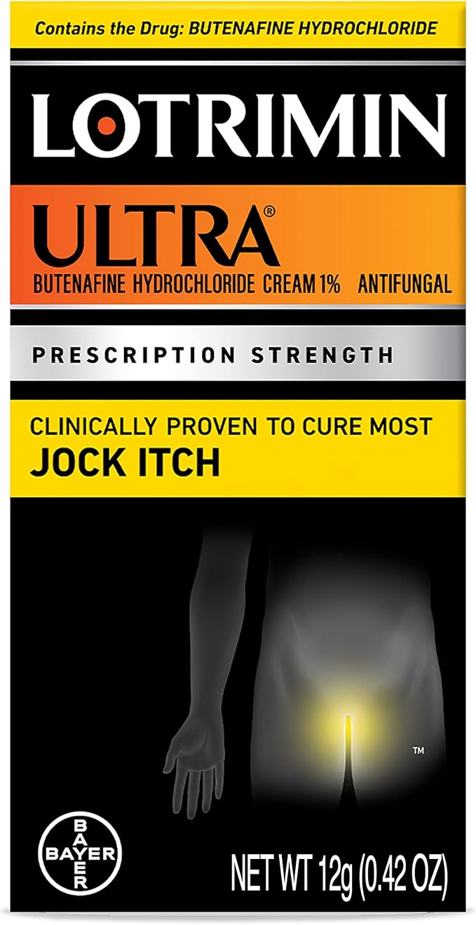 Lotrimin Ultra Antifungal Jock Itch Cream, Prescription Strength