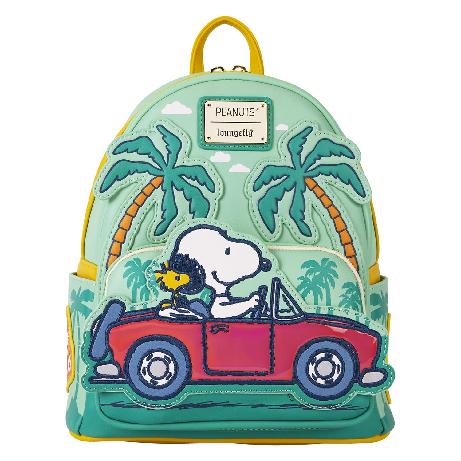 Loungefly Peanuts Snoopy Road Trip Mini Backpack