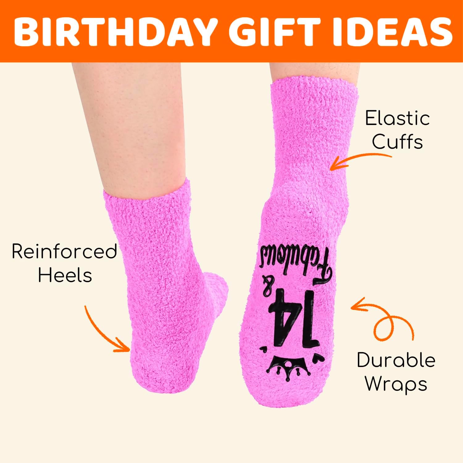 HAPPYPOP Birthday Gift Ideas for Teens - 13-19 Year Old Girl Socks for Women Daughter - Image 5
