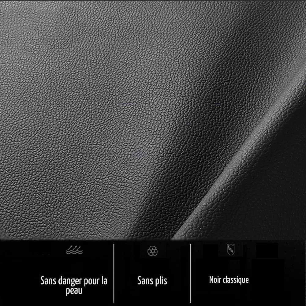 Housses de siège avant en cuir synthétique noir imperméables et résistantes pour Jeep Renegade Compass Cherokee Grand Cherokee Wrangler Jk