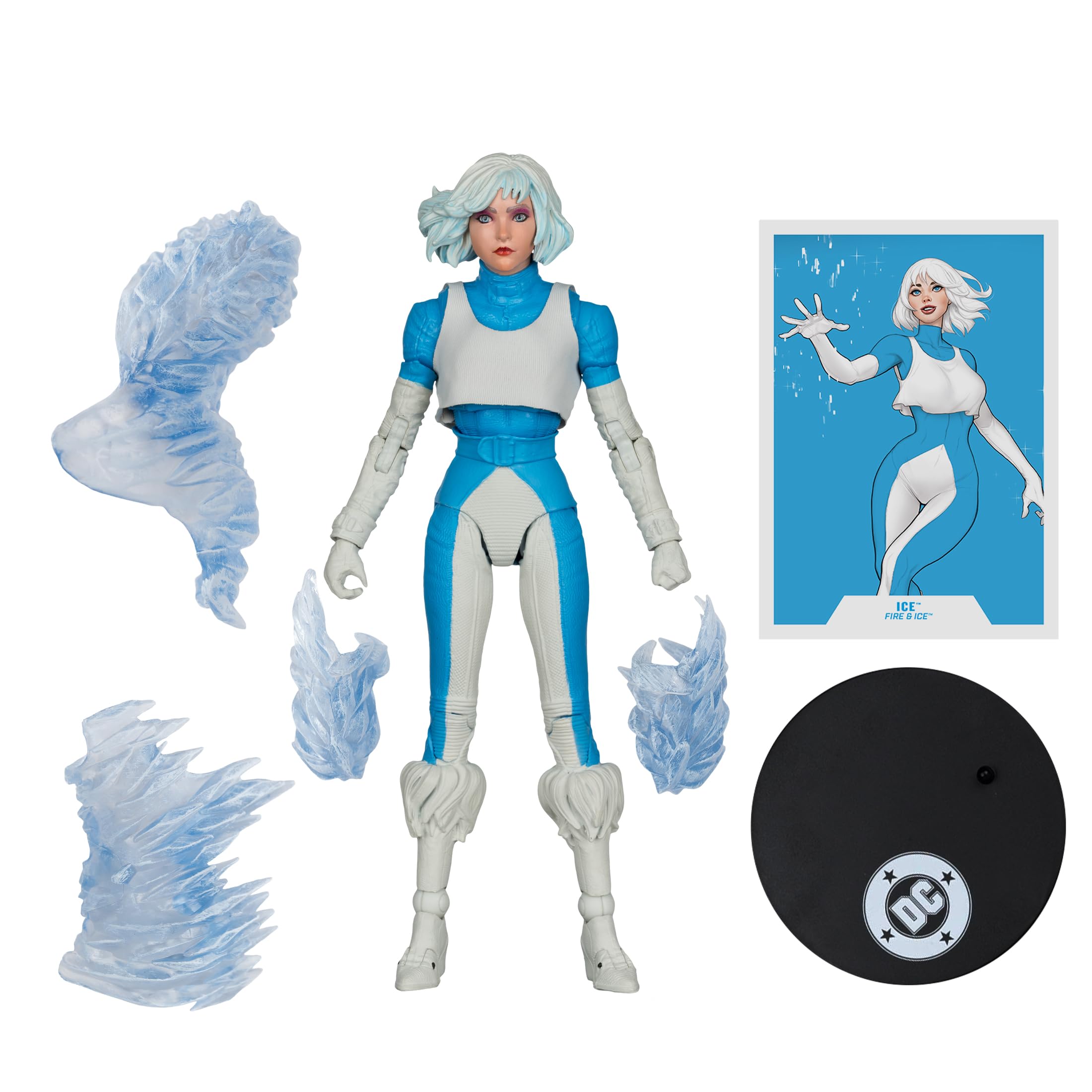 Amazon | McFarlane Toys- DC マルチバース アイス (ファイヤー&アイス