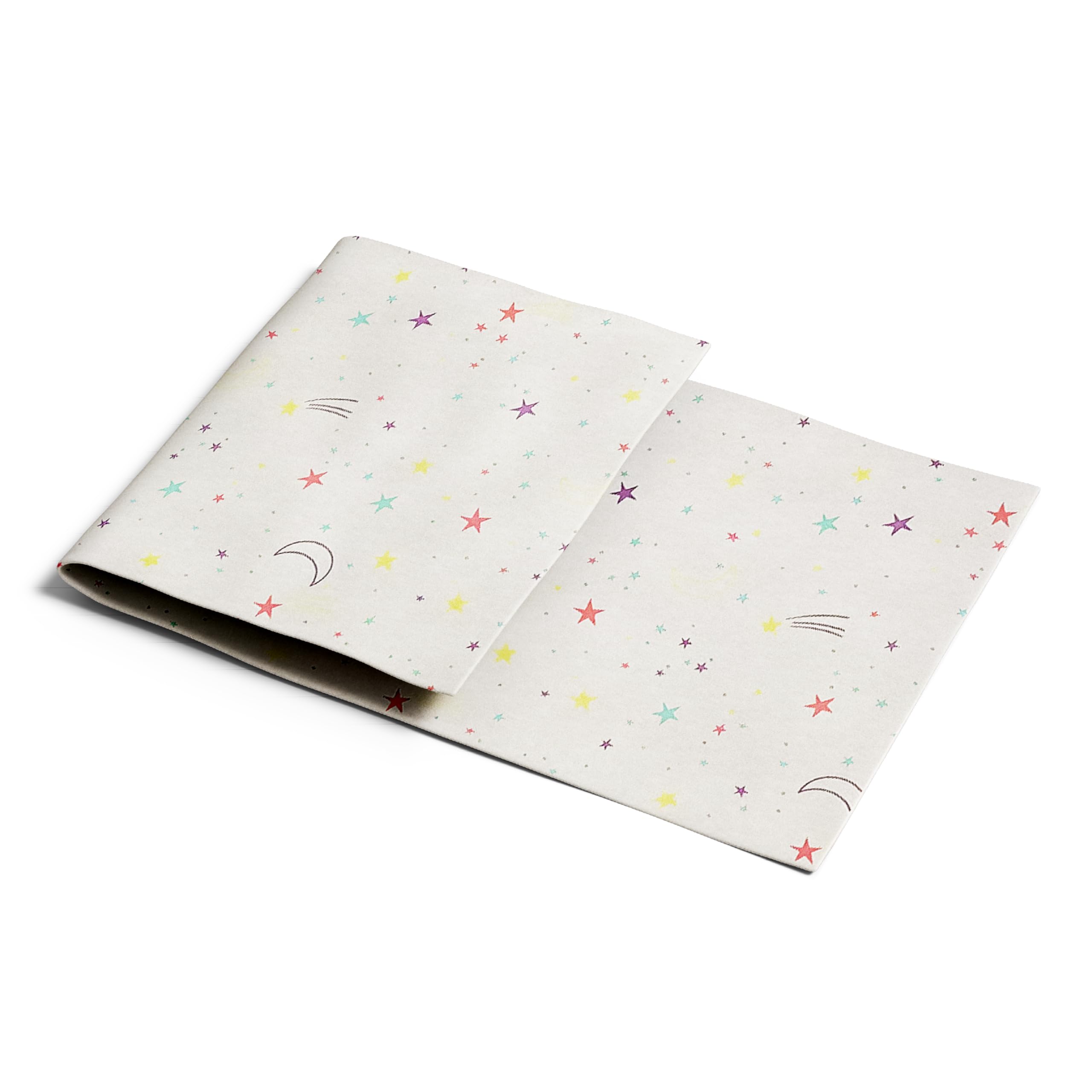 Totely Stars & Moons Table Cover Pack of 3-180cm Recyclable Paper Tablecloths for Parties Events and Birthdays