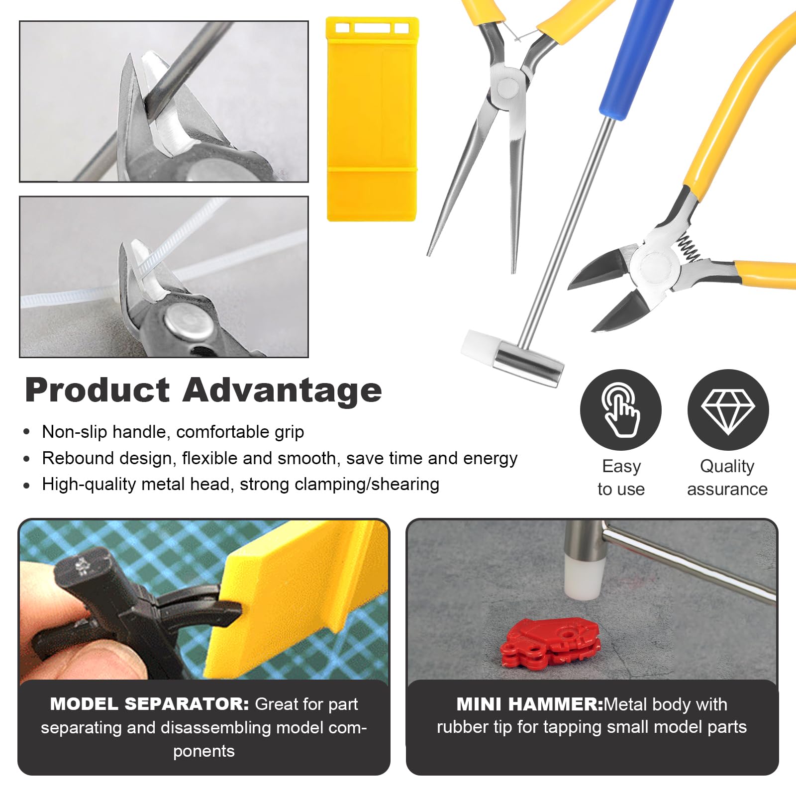 Fippy Model Tools Kit - Beginner Hobby Building -3