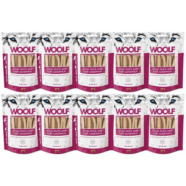 Pack De 10 Snacks Naturales para Perros