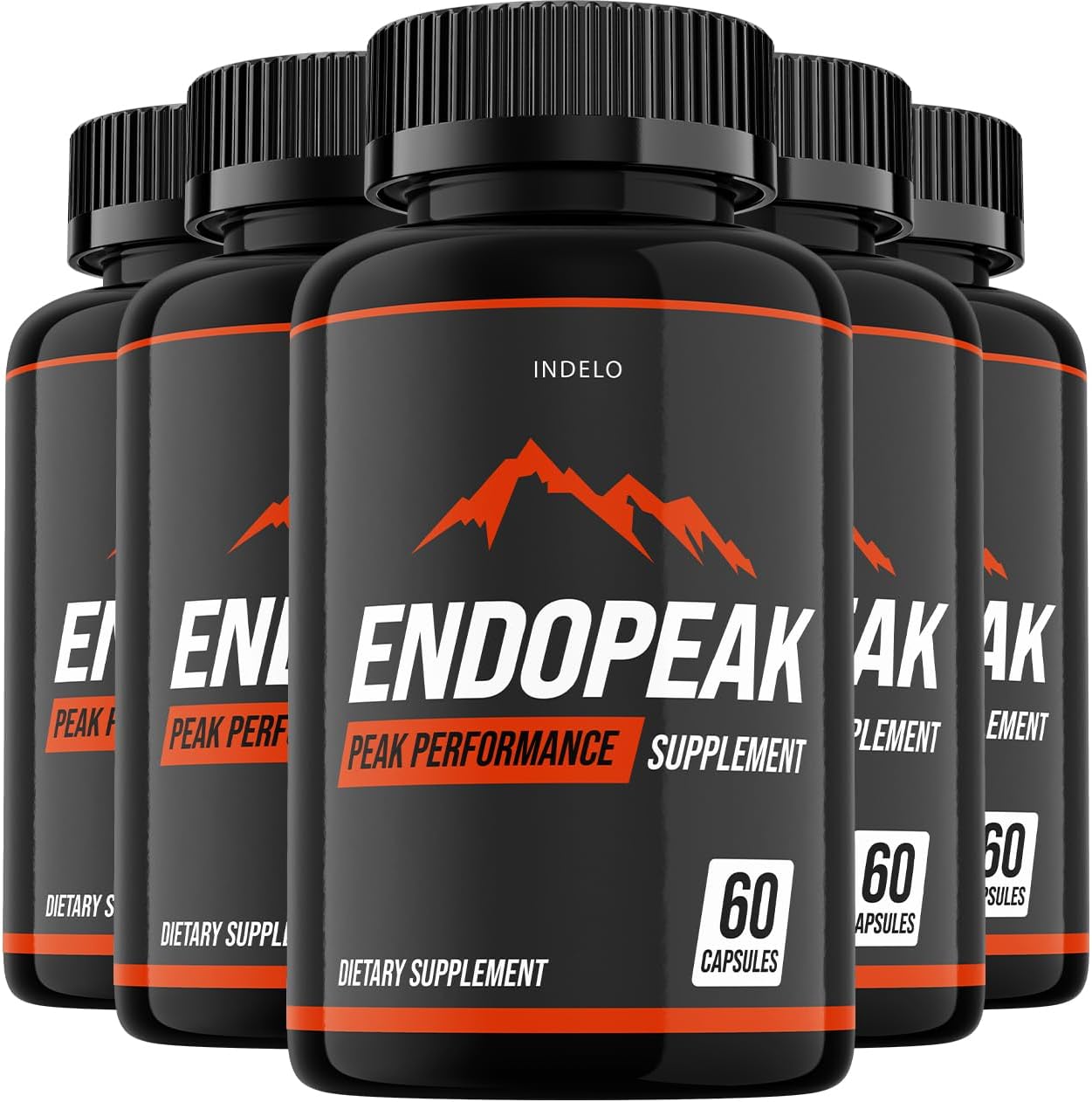 5 Pack Endopeak for Men, Endo Peak Advanced Performance Supplements, EndoPeak Performance 24, EndoPeek Reviews 300 Capsules