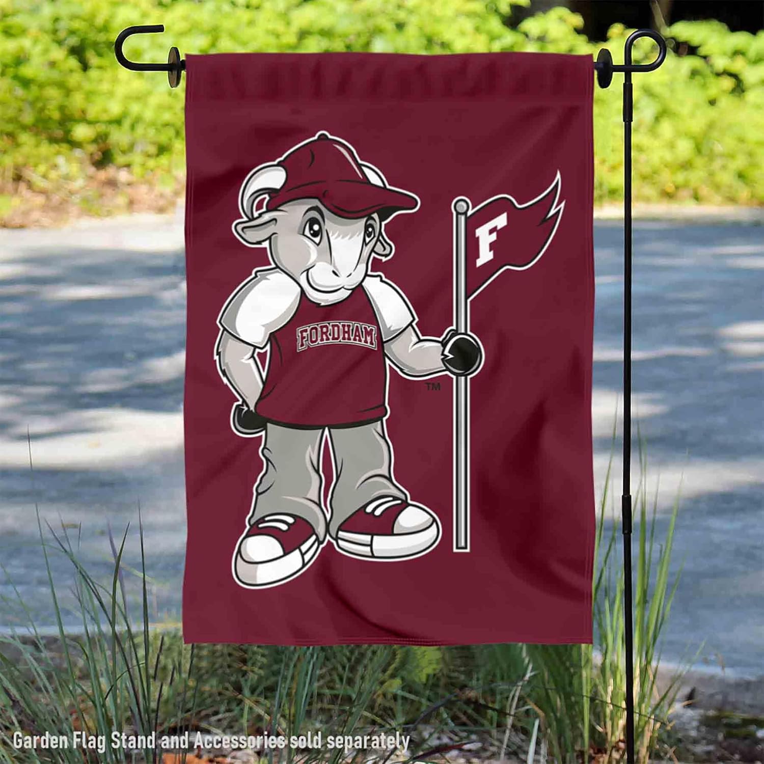 Fordham Rams Rameses Garden Flag - Image 2