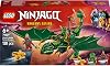 LEGO NINJAGO Lloyd's Green Forest Dragon Creative Toy Making Set with 2 Minifigures for Children Ages 71829-6 and Over, Birthday Gift (128 Pieces)