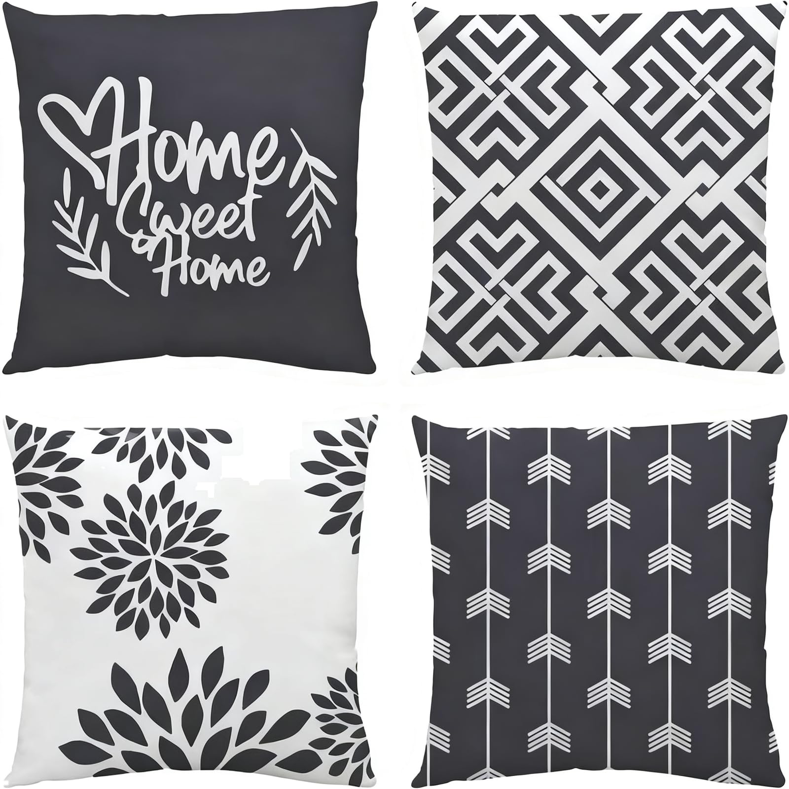 YIXANNX Charming Gray Throw Bed Pillows Adding Softness And Style To #2