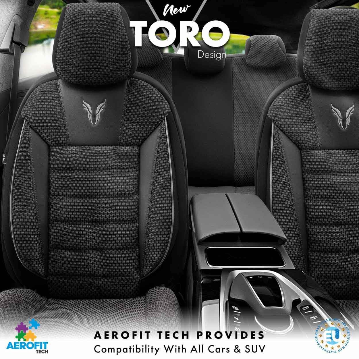Generisch Housse de siège auto universelle, protège-siège confortable Noir XAPLOT76893-L1