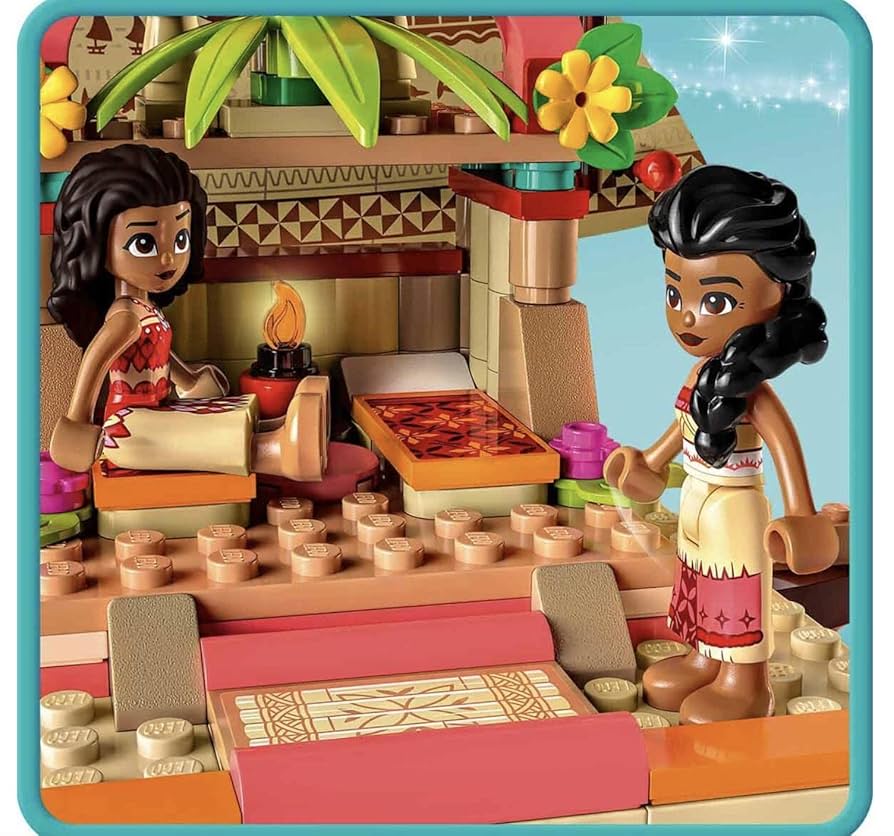 Amazon.com: Lego Disney Princess Moana's Wayfinding Boat