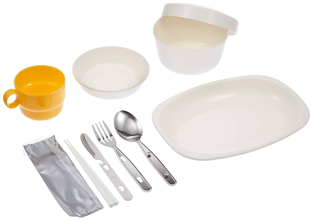 アウトドア食器セット Amazon | MONTOMAY キャンプ用品【食品衛生法届け出済】18枚