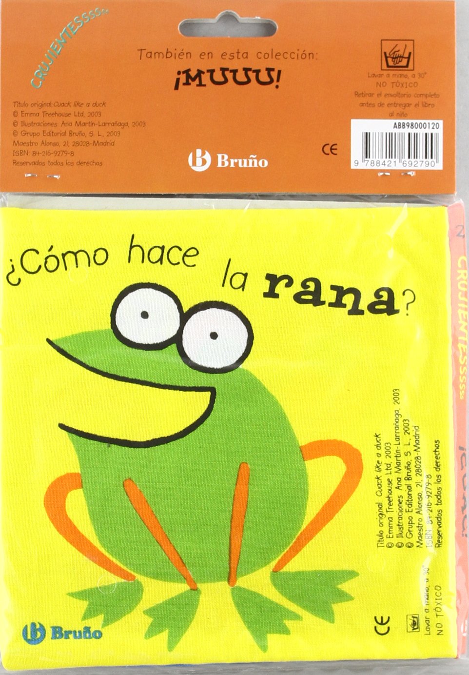 ¡Cuac! (Castellano - A Partir De 0 Años - Libros De Tela)