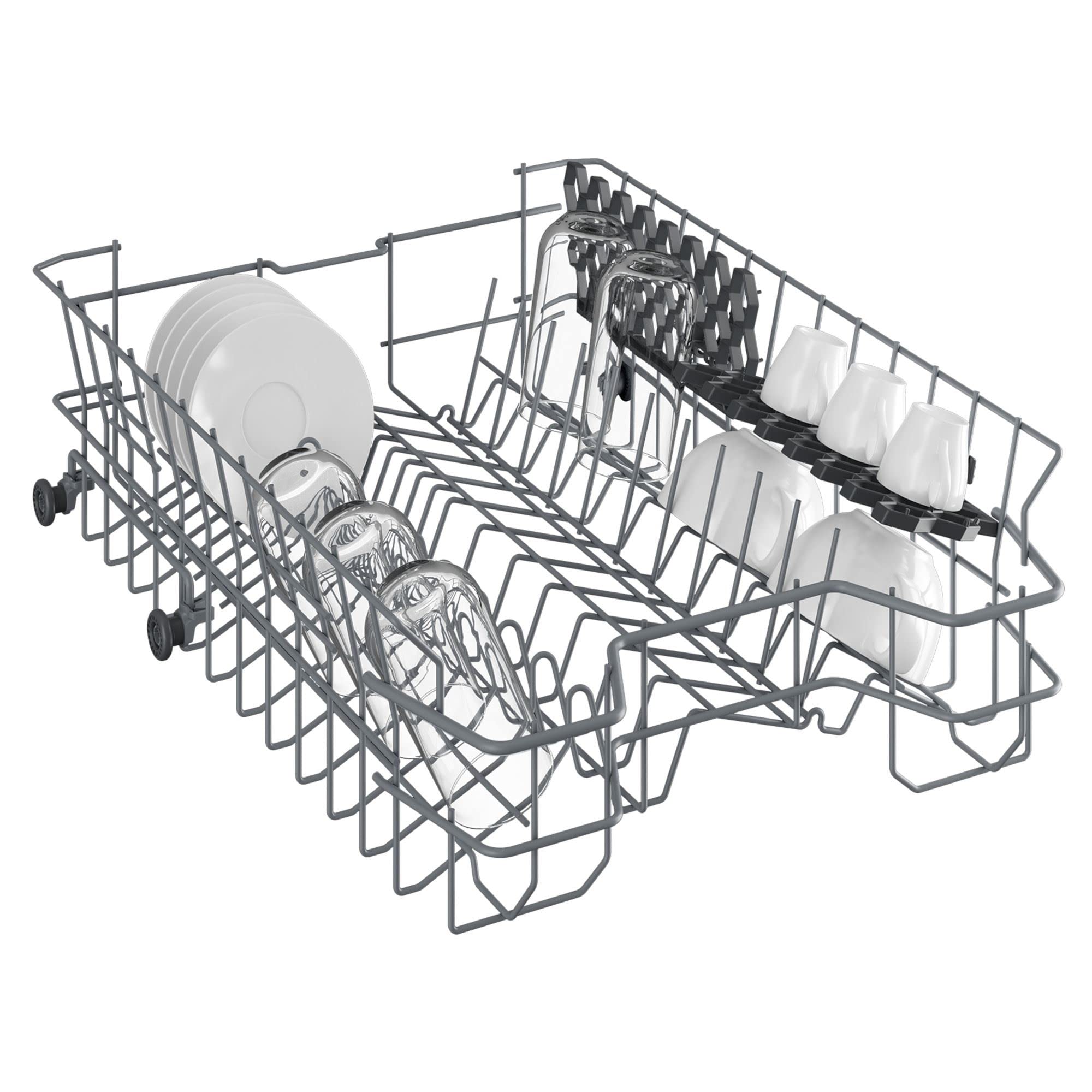 BEKO DVS04X20W Slimline Dishwasher - White - E Rated — view 5