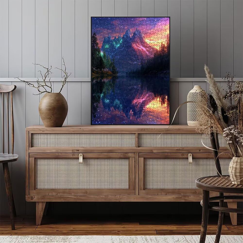 Puzzle 6000 Pezzi, Vista Stellare 3D Puzzle per Adulti Impegnativo, Educa Puzzles Artistico, Divertente E Stimolante Puzzles Decorativo per La Famiglia, Regalo e Decorazione Pareti DX0YL6-940