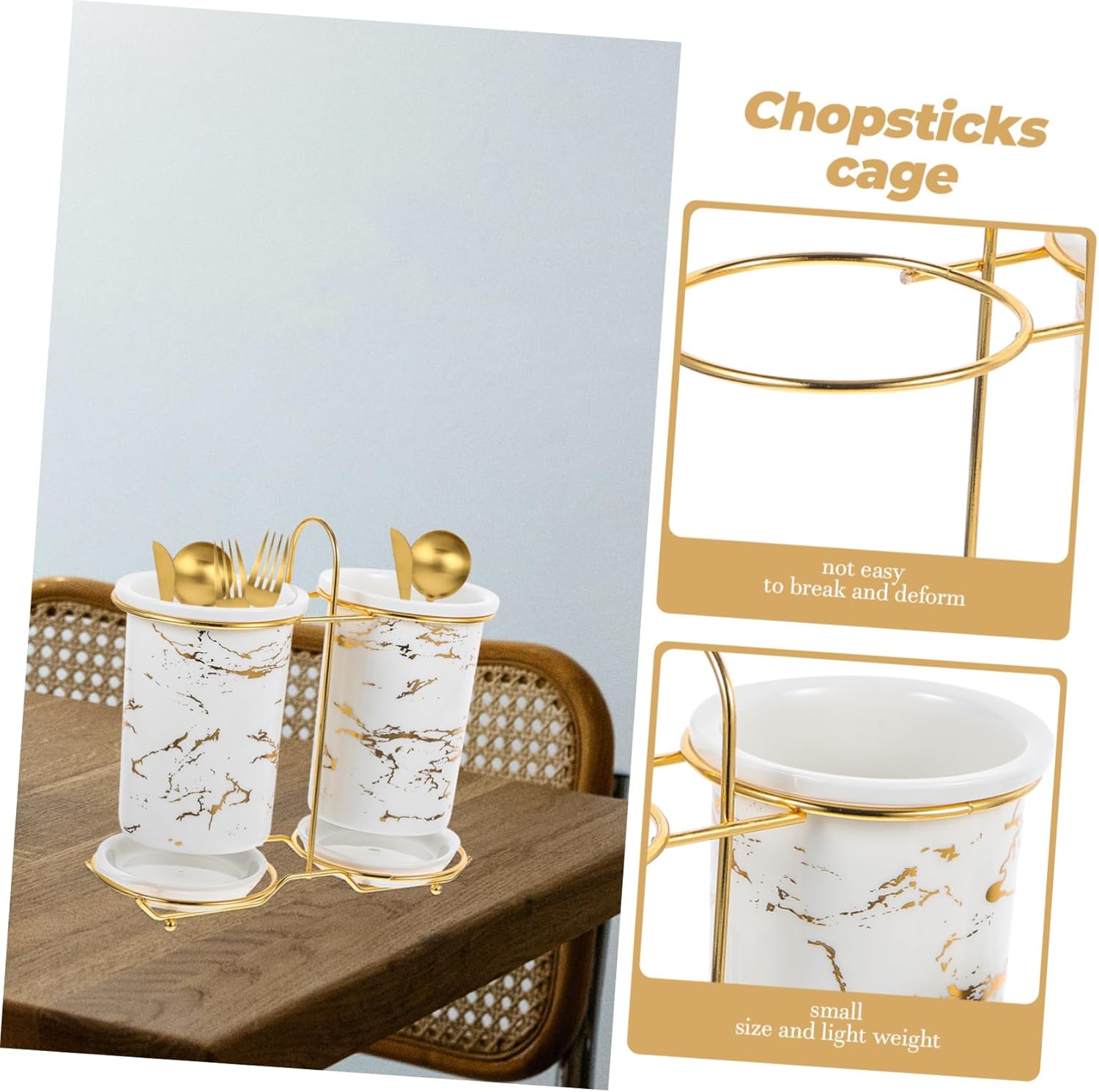 Utensil Cutlery Modern Style Knife Fork Storage Rack Chopsticks Ceramic Chopsticks Holders