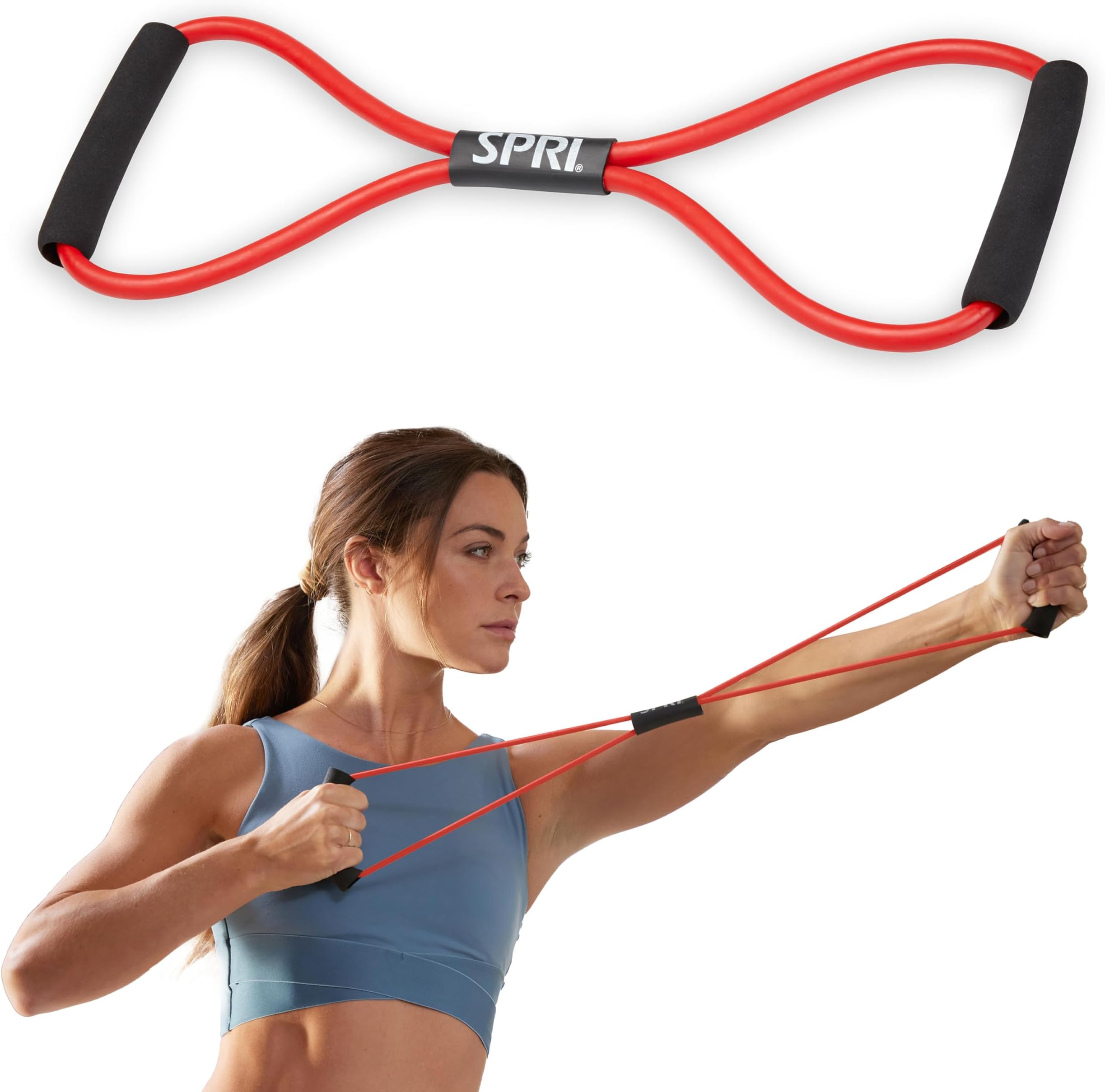 SPRI Ultra Toner Resistance Band Exercise Cords