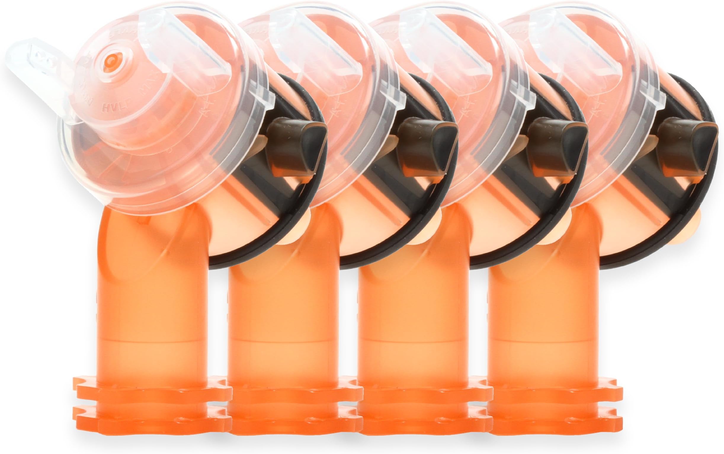 Accuspray Atomizing Head, 16612, Orange, 1.4 mm, 4 Count (Pack of 1), for Very Low-to-High-Viscosity Coatings