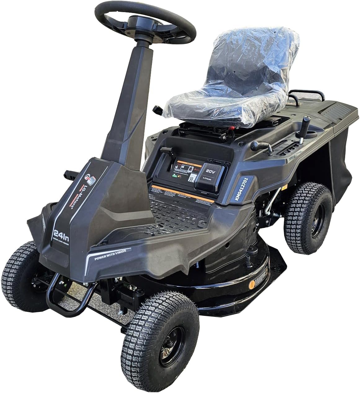 TRATTORE TRATTORINO RASAERBA TOSAERBA A SCOPPIO ACCENSIONE ELETTRONICA 4 TEMPI 8 CV 224 cc PER PRATO INGLESE