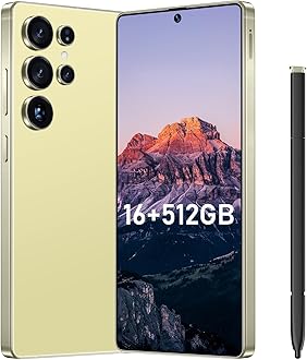 Sponsored Ad - I25 Ultra Flagship Killer Smartphone - Snapdragon 8 Gen 3, 16GB+512GB, Massive 6.99" FHD+ Display, 108MP+68MP Pro Cam, 7000mAh 2-Day Battery, Android 14, Includes Stylus Pen (Yellow)