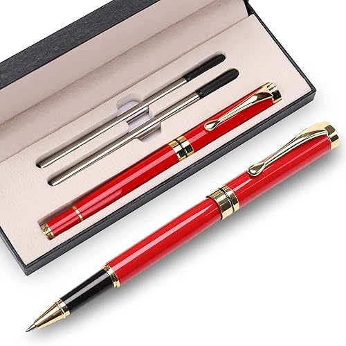 Miniatura 10 de YIVONKA Bolígrafos de lujo, el mejor juego de regalo para hombres y mujeres, profesional, ejecutivo, oficina, bonitos, caja de regalo con clase,
