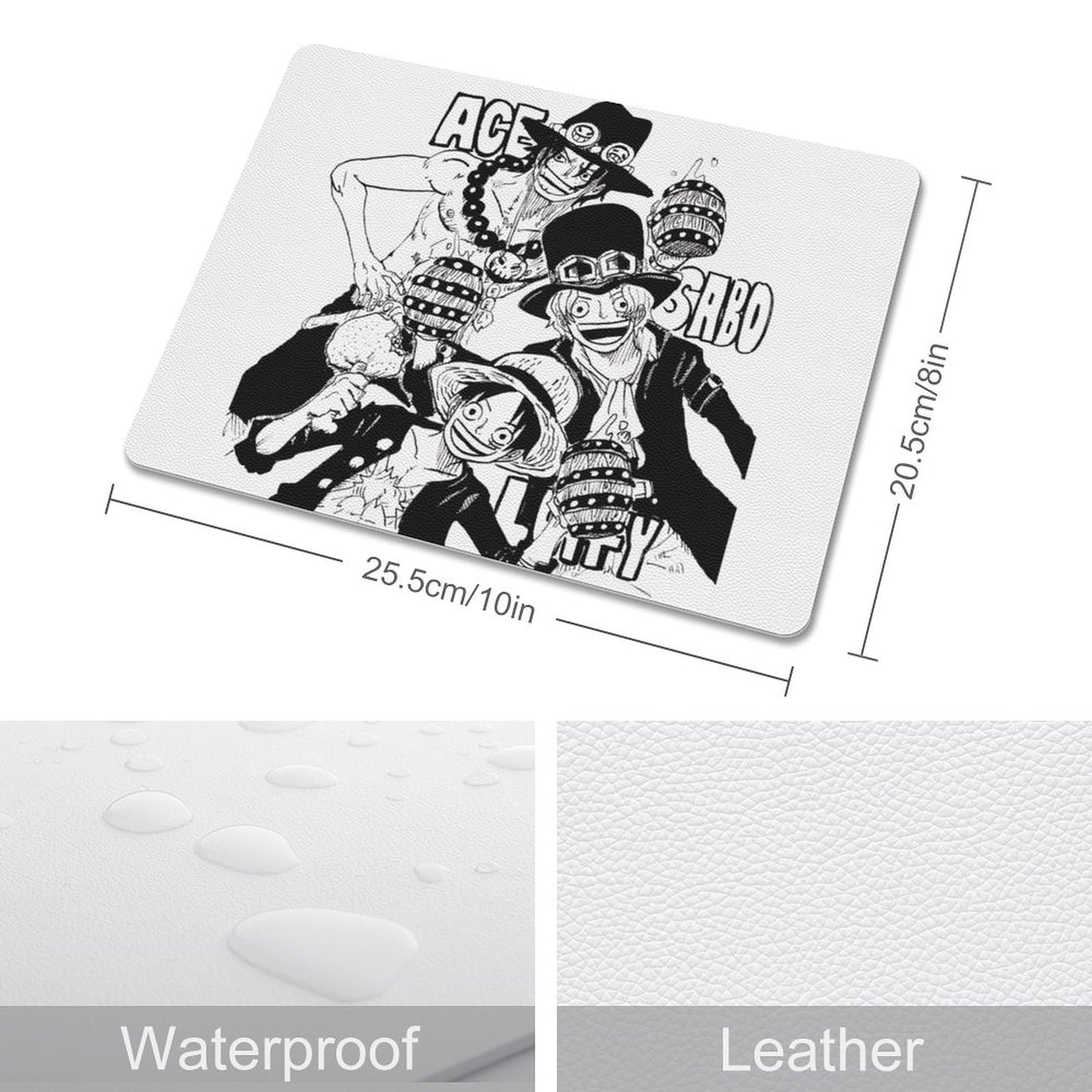 Amazon.co.jp: マウスパッド ワンピース ONE PIECE エース ゲーミング