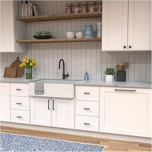 Miniatura 5 de Hickory Hardware - HH075336-BGB - Manija de la colección Skylight, 12 pulgadas de centro a centro, latón dorado cepillado.