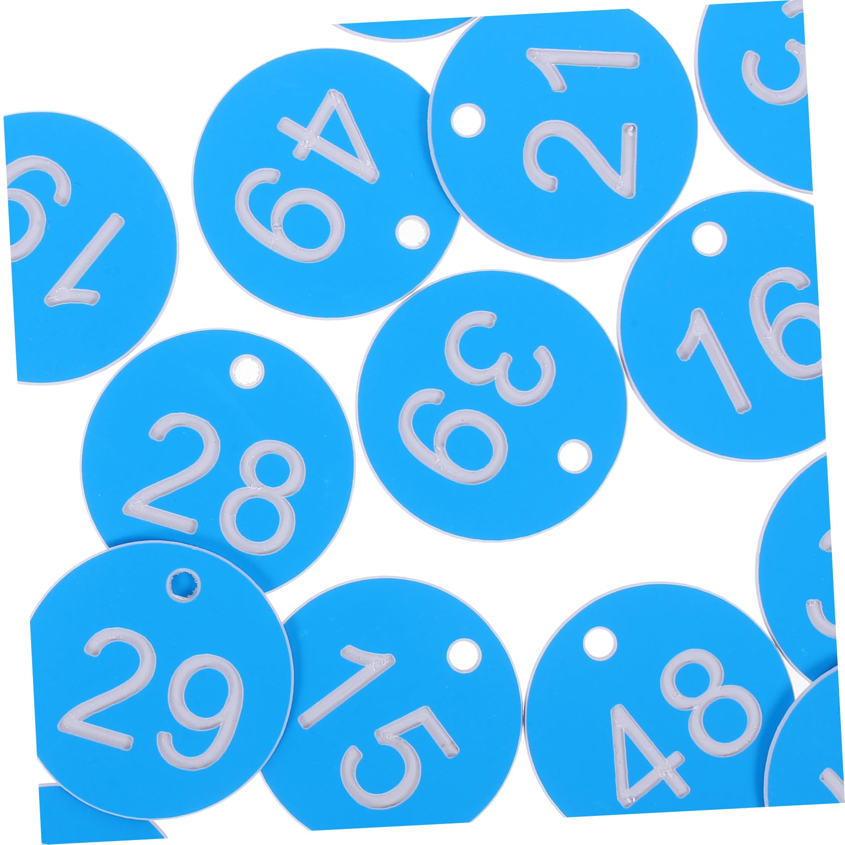 SHINEOFI 5sets Targhette Numeriche Per Valvole Etichette Per Chiavi e Per Organizzazione e Industriali