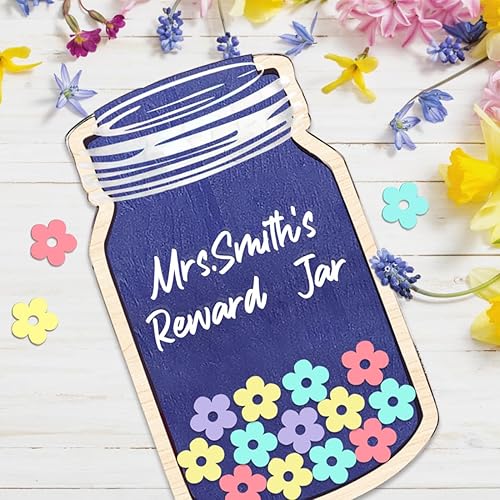 Miniatura 5 de Tarro de recompensa de estrellas personalizado para niños, tarro de incentivo para responsabilidad en el aula, tablero de recompensa, tablero de