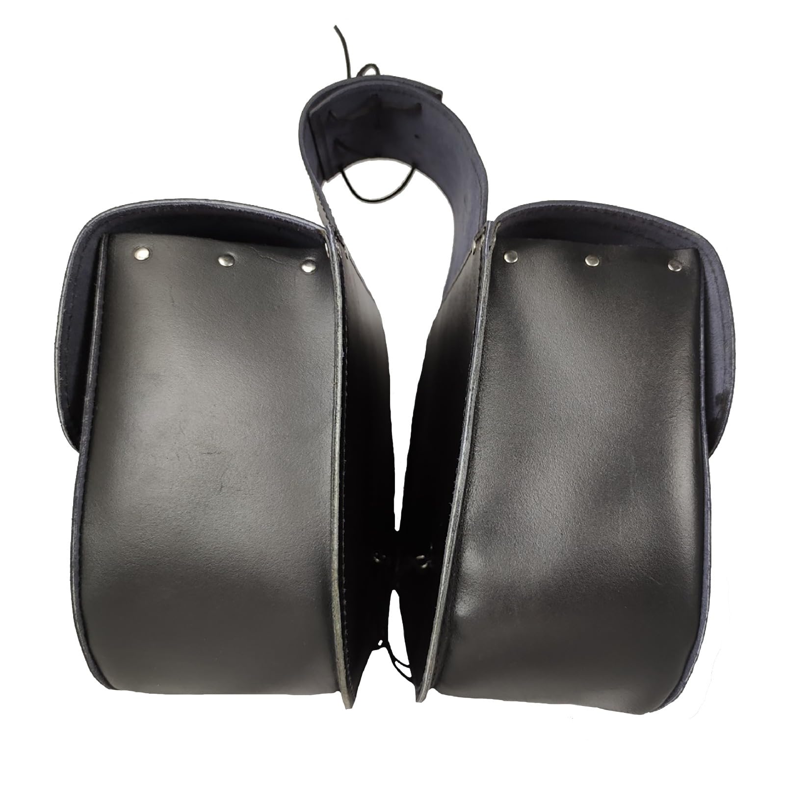 WinNet Borse Laterali da Moto Rigide valigie in Pelle Bisaccia Custom per la Royal Enfield Super Meteor 350 650