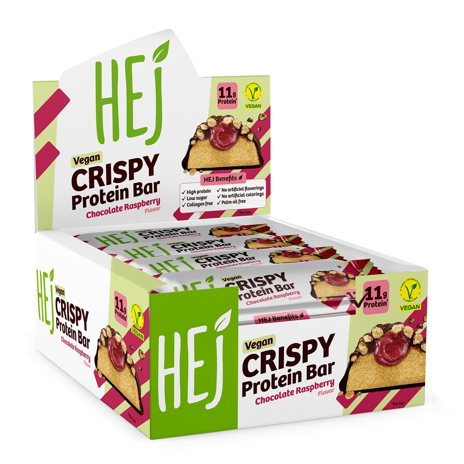 HEJ Vegan Crispy | High Protein Eiweißriegel Snack