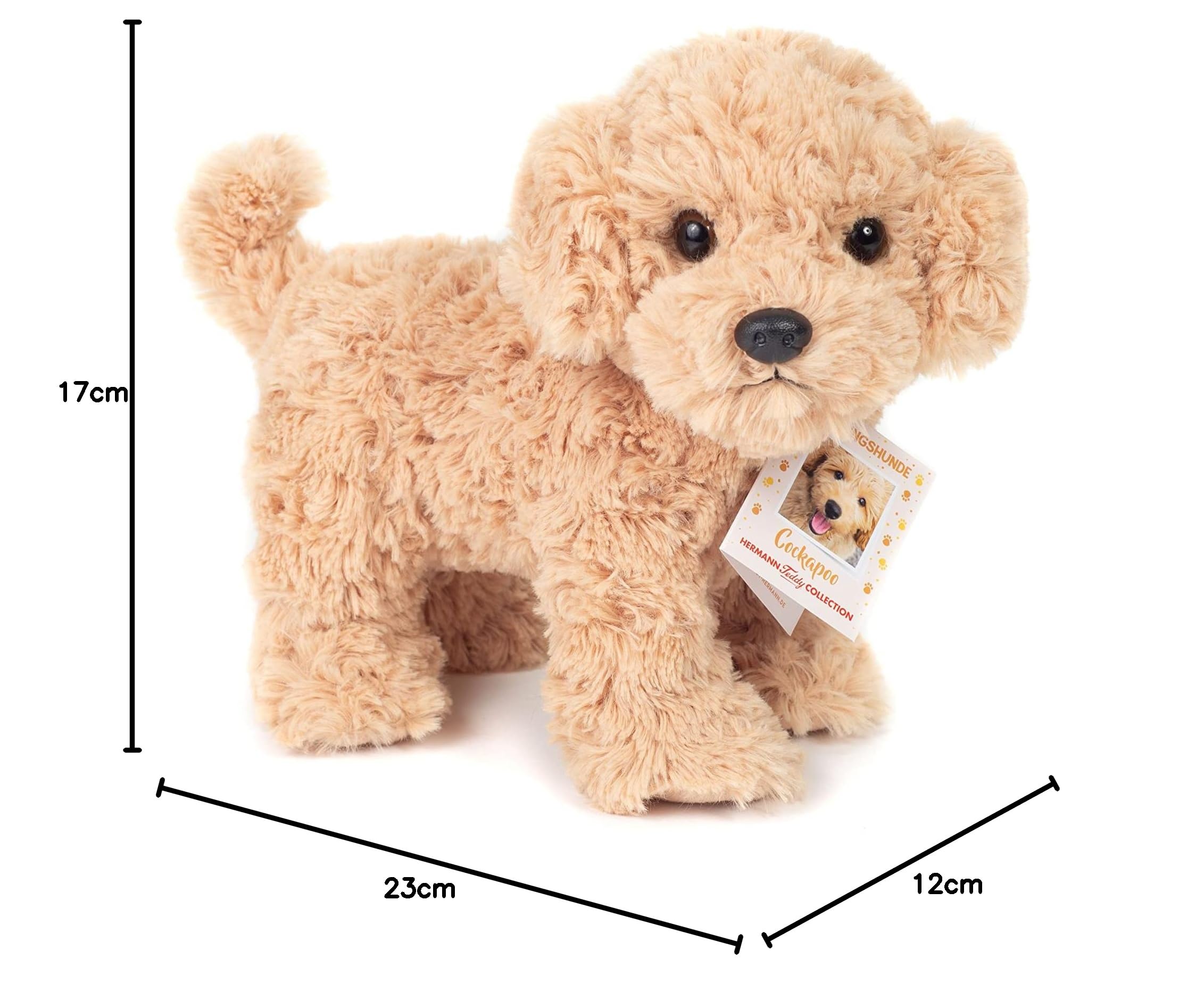 Peluche BABY PAWS Labradoodle, Cucciolo Interattivo Di Peluche Che Reagisce  Ai Golden Retriever, image size:2263x1847