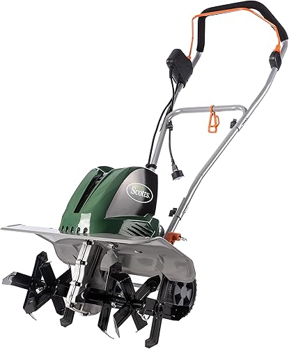 Scotts Outdoor Power Tools TC71420S Tiller, 20 pulgadas, 14 amperios, verde