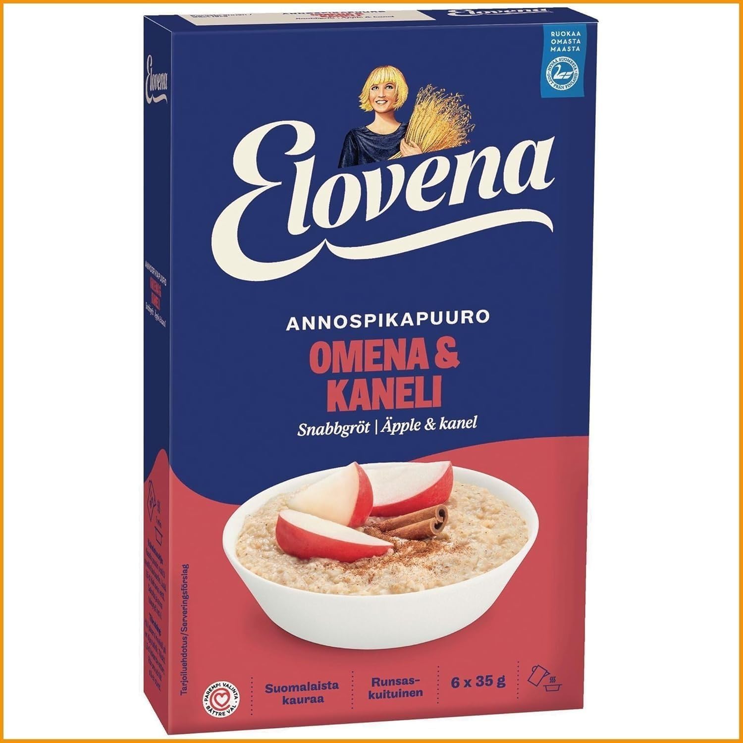 Set di Porridge Elovena (confezione da 10) – 210-240 g Scegli 10 confezioni tra 20 gusti nella Scatola Söpösöpö SOPOSOPO