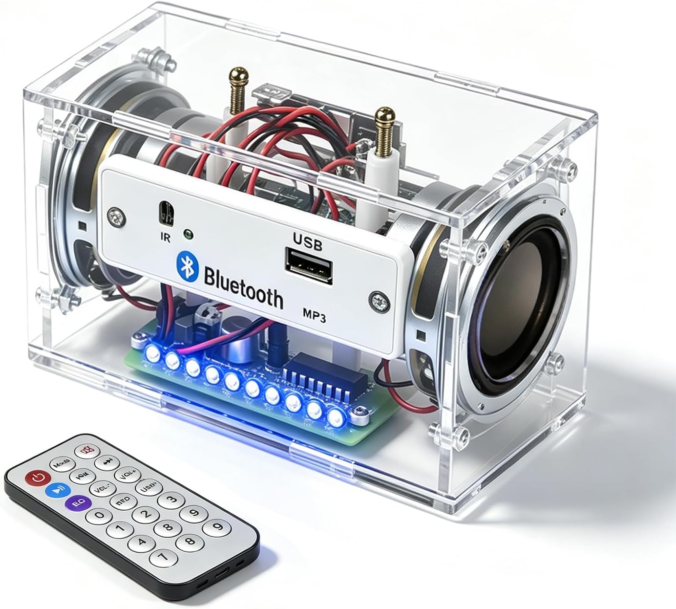 Bluetooth Speaker Soldering Practice Kit - DIY Electronics Kit with High - Fidelity Sound for Hobbyists and Learners