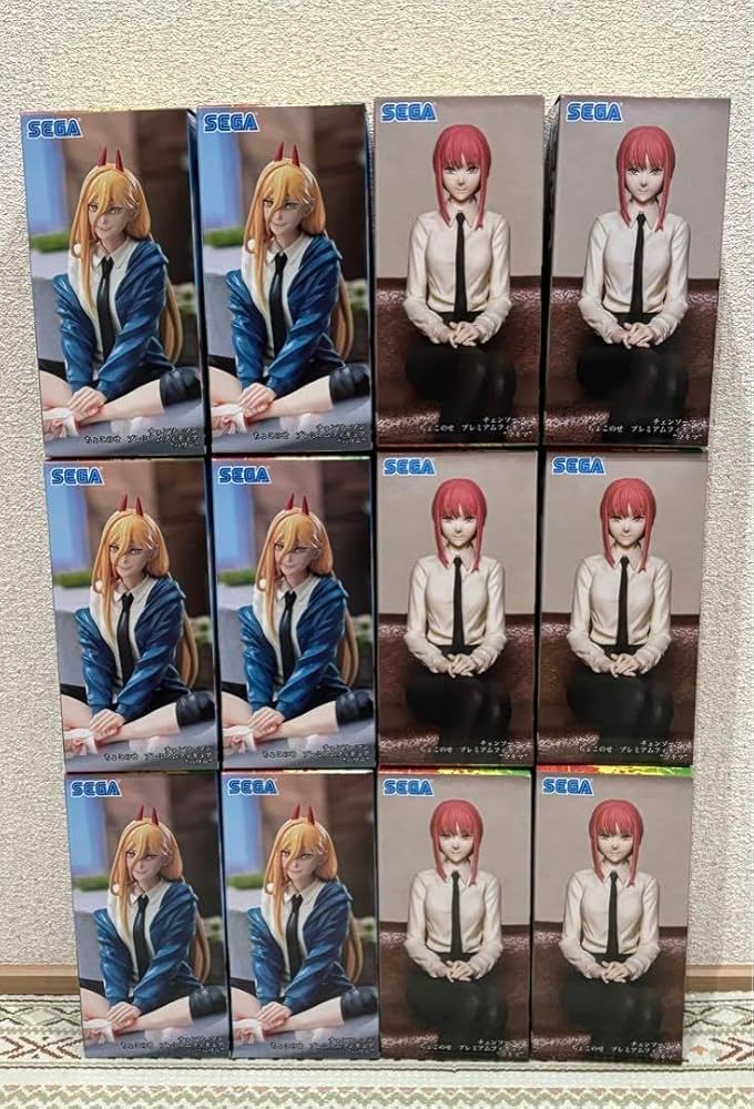 フィギュアまとめ売り　チェンソーマン　フィギュア　ちょこのせ　パワー　マキマ フィギュアまとめ売り チェンソーマン フィギュア ちょこのせ