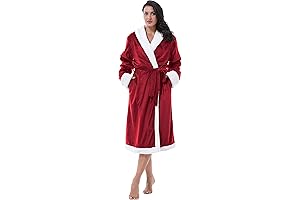 Women's Sherpa Robe: Indulge in Cozy Warmth and Plush Comfort