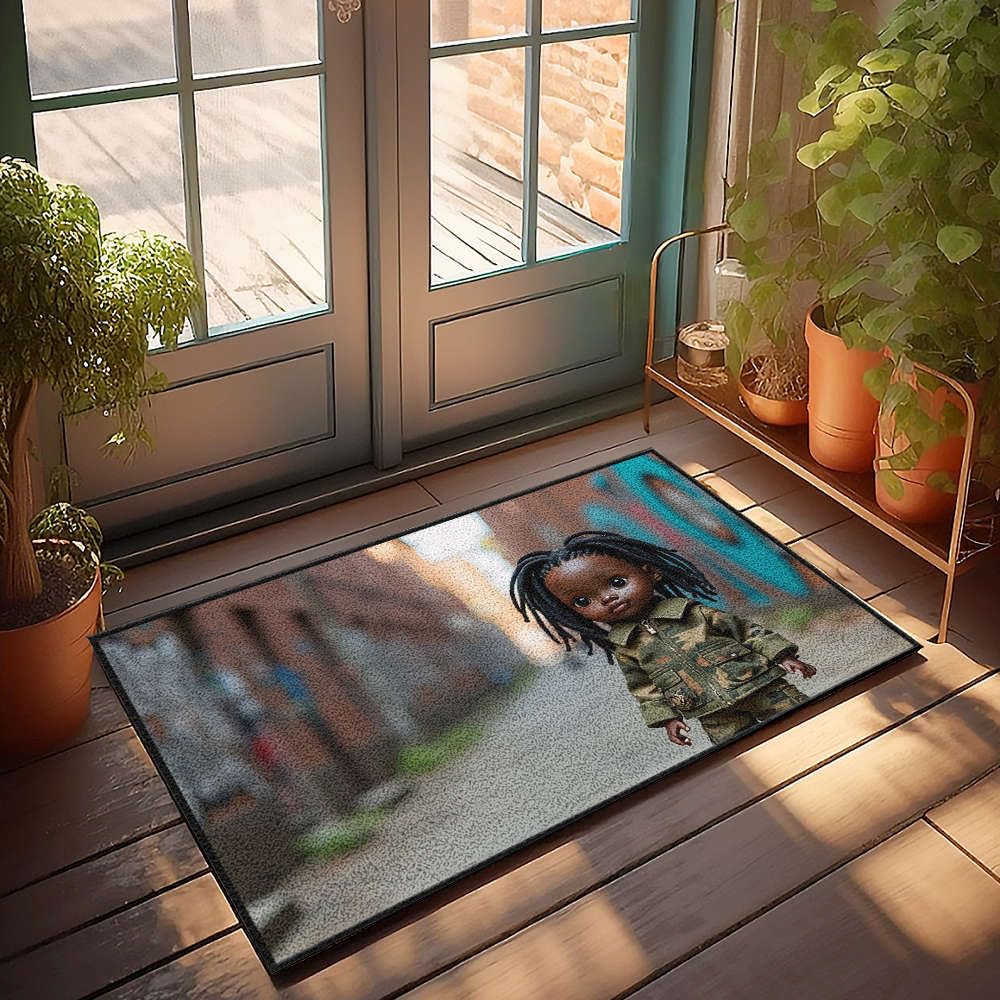 Tapis de salle de bain automne pour chambre enfant