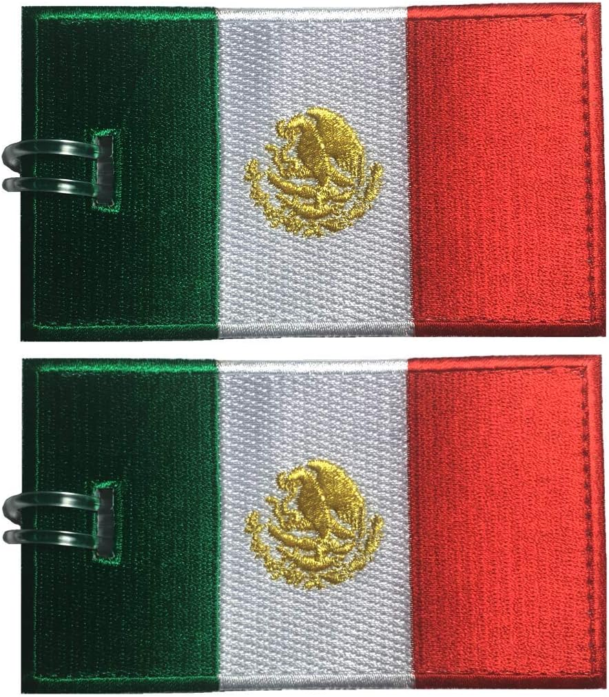 Luggage Tags, Embroidered, 2 Pack, 14 Colors, Never Break!