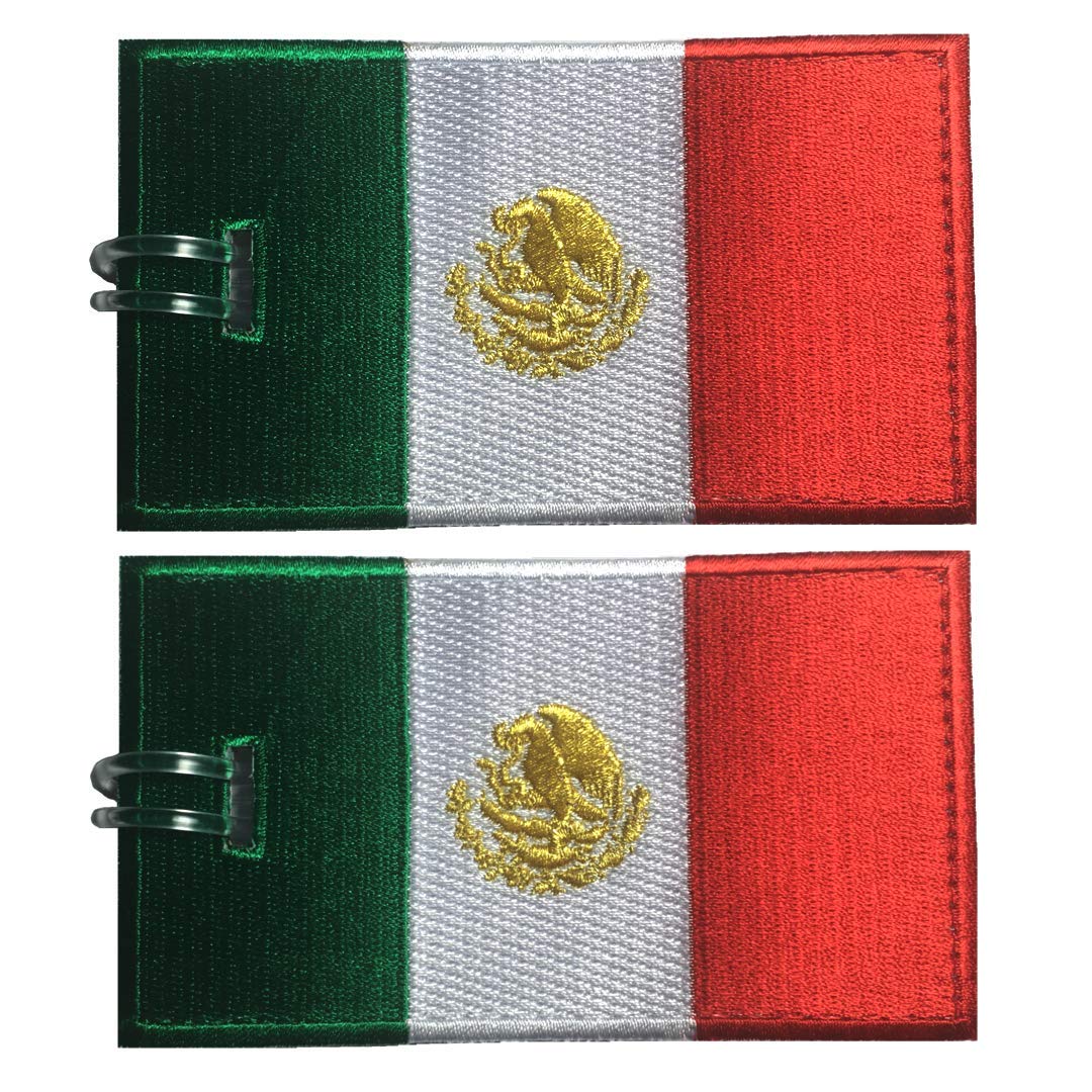 Luggage Tags, Embroidered, 2 Pack, 14 Colors, Never Break!