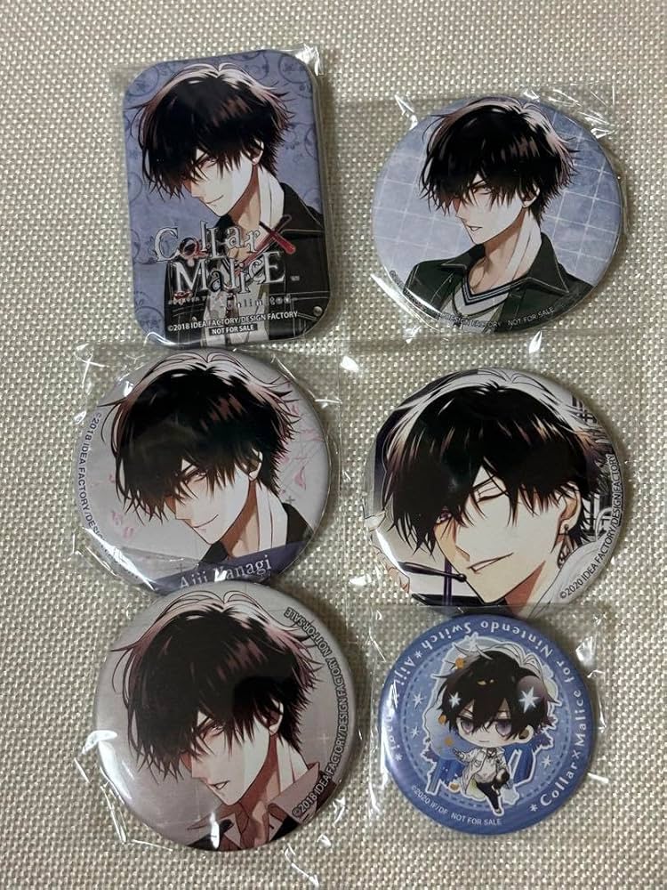 カラマリ缶バッジ柳愛時collar×malice カラマリ缶バッジ柳愛時collar×malice