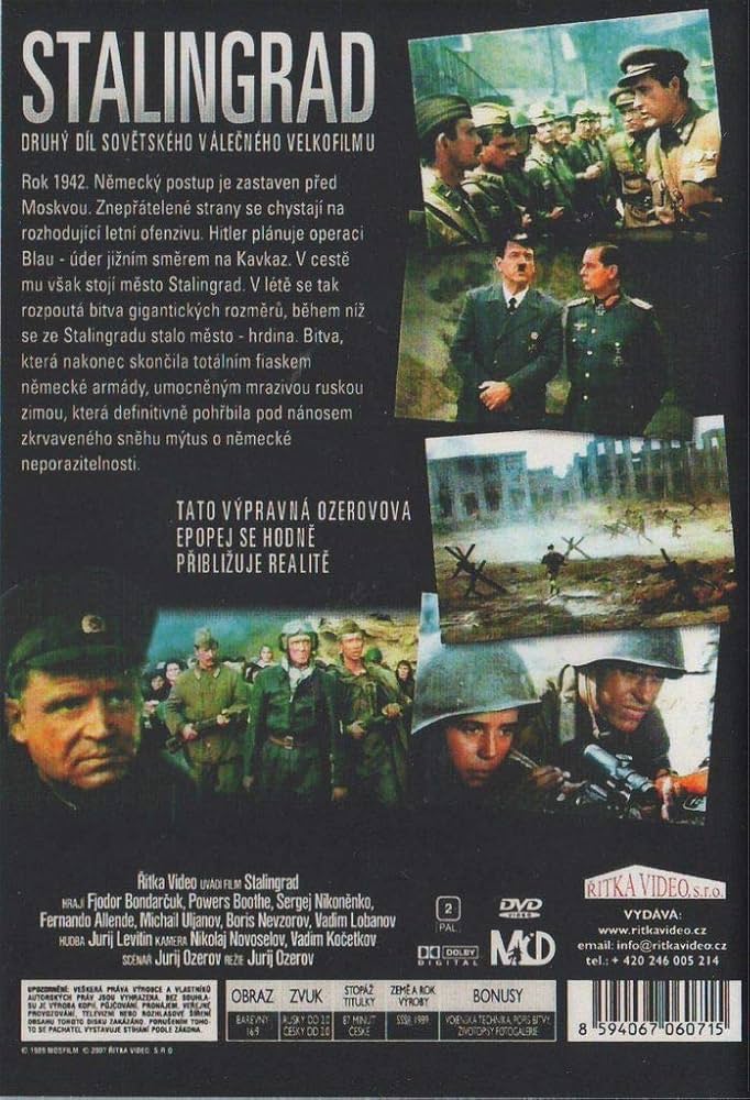 Amazon.com: Yuriy Ozerov Stalingrad (1990) DVD NTSC with