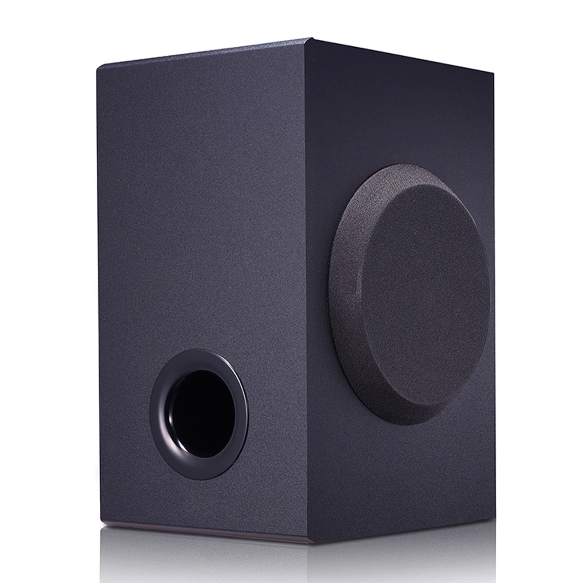LG SQC4R Barre de Son Intelligente, 220 W, 2.1 canaux, Son Surround Dolby Digital avec Basses puissantes, Large connectivité, HDMI, Bluetooth, USB, entrée Optique et Application Android/iOS, Noir
