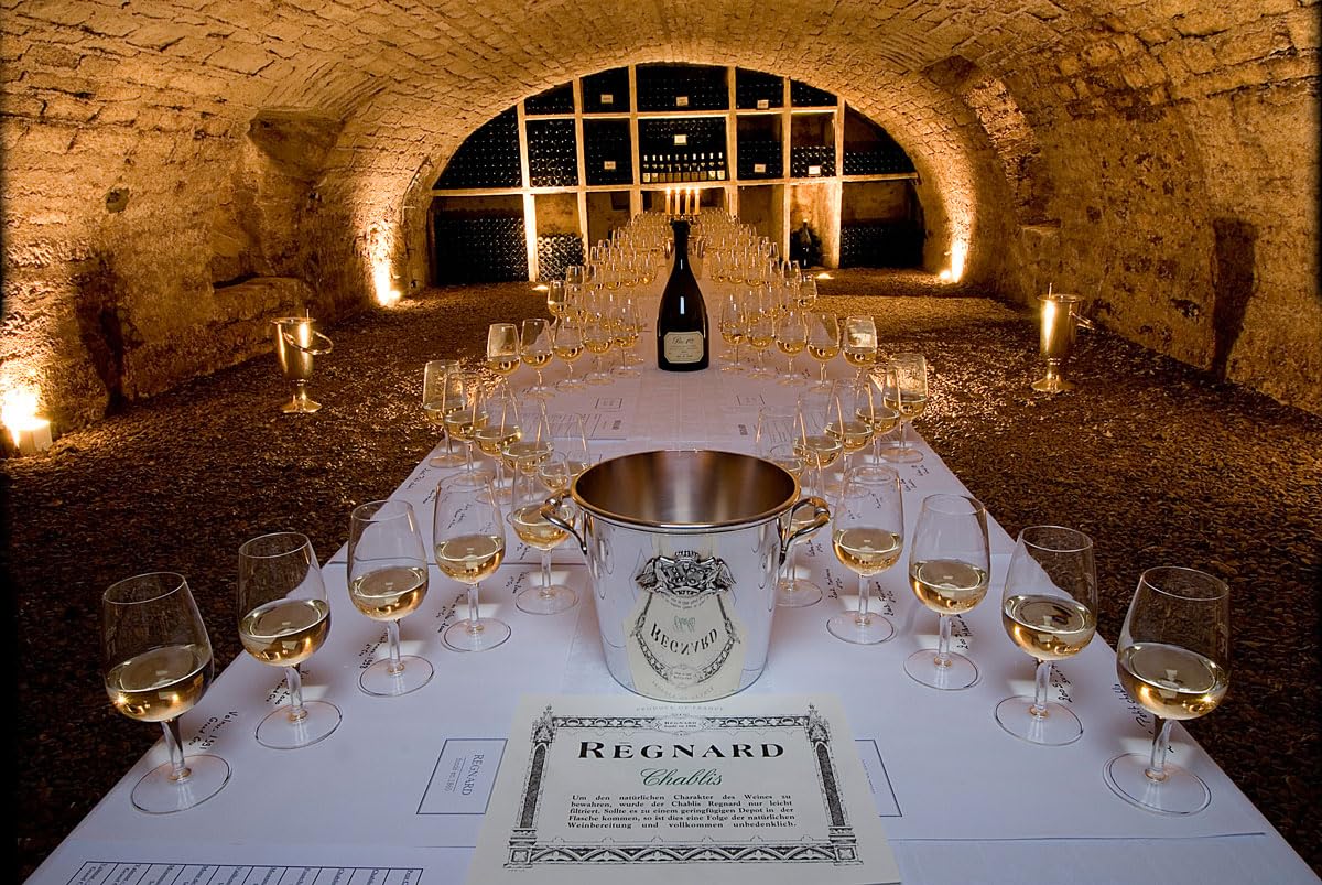Régnard Chardonnay Grand Régnard Chablis – Weißwein trocken aus Chablis Frankreich (1 x 0.75 l)