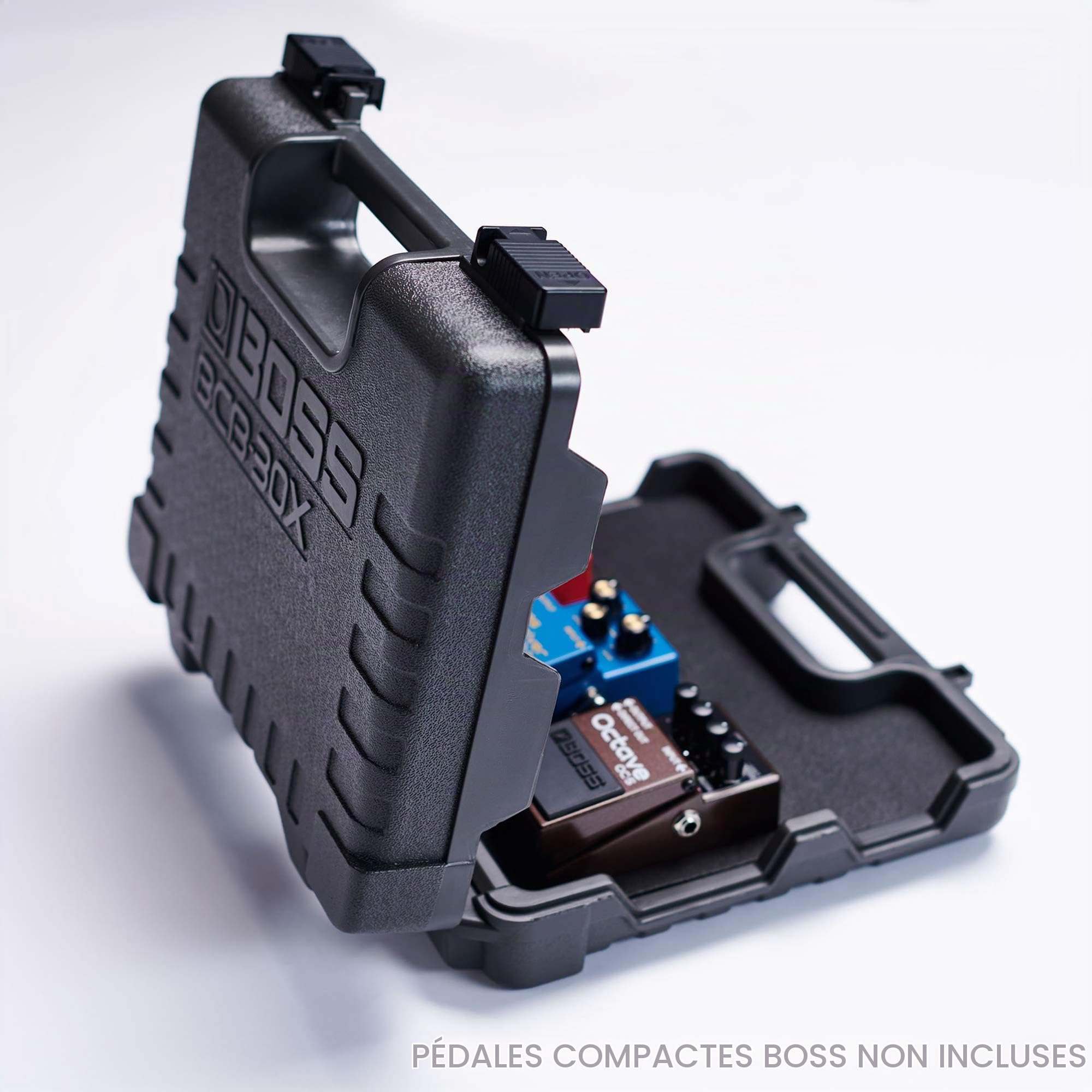 Pedalboard pour Effets Guitare BCB-30X BOSS Ultra Portable avec Couvercle Intégré, Compact et Robuste, Adaptable à vos Pédales d'Effets Guitare