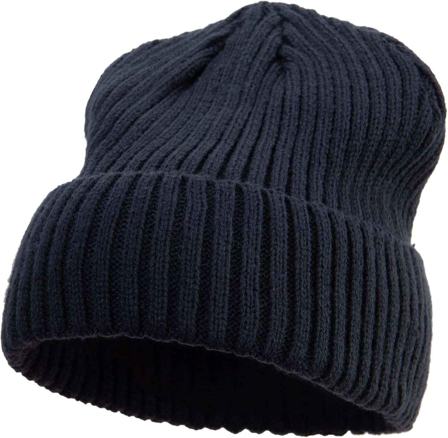 e4Hats.com Rib Knit Cuff Long Beanie