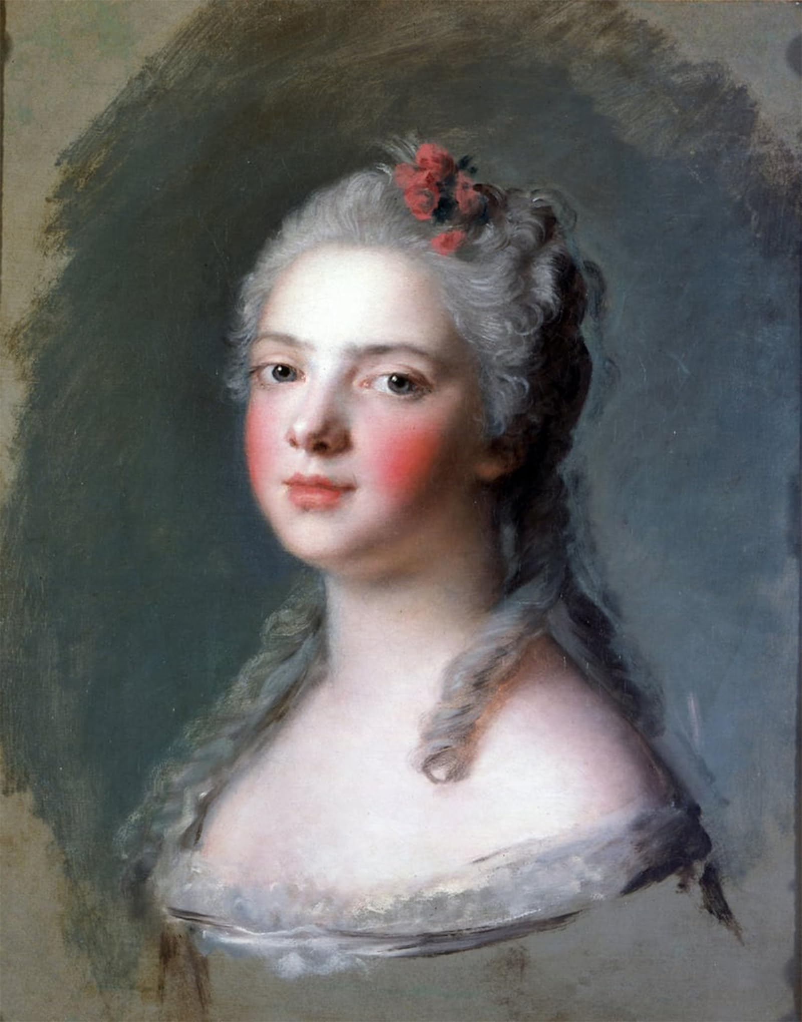 Serendipitp No Frame Vintage Wall Art Canvas Nordic Poster Canvas Print Picture Madame Adelaide De France By Jean Marc Nattier Wall Art Poster For Home Decor 60X90cm